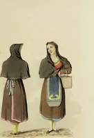 An illustration from Sketches of the country, character, and costume, in Portugal and Spain, made during the campaign, and on the route of the British army, in 1808 and 1809 / Engraved and coloured from the drawings by the Rev. William Bradford ... ; with incidental illustration, and appropriate descriptions, of each subject. (1809)