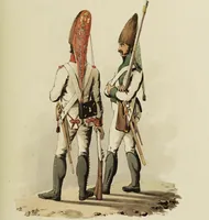 An illustration from Sketches of the country, character, and costume, in Portugal and Spain, made during the campaign, and on the route of the British army, in 1808 and 1809 / Engraved and coloured from the drawings by the Rev. William Bradford ... ; with incidental illustration, and appropriate descriptions, of each subject. (1809)