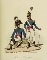 An illustration from Sketches of the country, character, and costume, in Portugal and Spain, made during the campaign, and on the route of the British army, in 1808 and 1809 / Engraved and coloured from the drawings by the Rev. William Bradford ... ; with incidental illustration, and appropriate descriptions, of each subject. (1809)