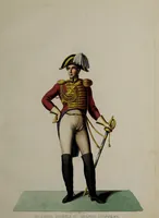 Picture 25 of 36 from Raccolta dei principali costumi religiosi e militari della corte pontificia, disegnati ... / da S. Marroni. (1840), leaf 53
