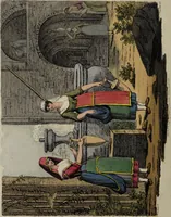 An illustration from Italian scenery; representing the manners, customs, and amusements of the different states of Italy / containing thirty-two coloured engravings by James Godby, from the original drawings by P. van Lerberghi. The narrative by M. Buonaiuti. (1806)