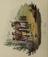 An illustration from Italian scenery; representing the manners, customs, and amusements of the different states of Italy / containing thirty-two coloured engravings by James Godby, from the original drawings by P. van Lerberghi. The narrative by M. Buonaiuti. (1806)