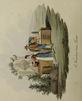 An illustration from Italian scenery; representing the manners, customs, and amusements of the different states of Italy / containing thirty-two coloured engravings by James Godby, from the original drawings by P. van Lerberghi. The narrative by M. Buonaiuti. (1806)