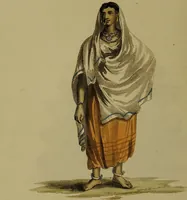 An illustration from The costume of Hindostan, elucidated by sixty coloured engravings / with descriptions in English and French, taken in the years 1798 and 1799. By Balt. Solvyns, of Calcutta. (1804)