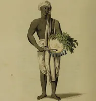 Picture 53 of 56 from The costume of Hindostan, elucidated by sixty coloured engravings / with descriptions in English and French, taken in the years 1798 and 1799. By Balt. Solvyns, of Calcutta. (1804), leaf 244