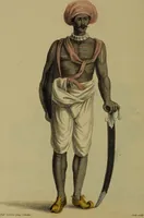 An illustration from The costume of Hindostan, elucidated by sixty coloured engravings / with descriptions in English and French, taken in the years 1798 and 1799. By Balt. Solvyns, of Calcutta. (1804)