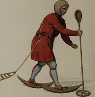 An illustration from The costume of the Russian Empire, illustrated by a series of seventy-three engravings / With descriptions in English and French. (1803)