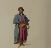 An illustration from The costume of the Russian Empire, illustrated by a series of seventy-three engravings / With descriptions in English and French. (1803)