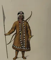 An illustration from The costume of the Russian Empire, illustrated by a series of seventy-three engravings / With descriptions in English and French. (1803)