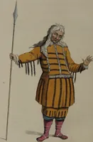 An illustration from The costume of the Russian Empire, illustrated by a series of seventy-three engravings / With descriptions in English and French. (1803)