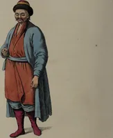 An illustration from The costume of the Russian Empire, illustrated by a series of seventy-three engravings / With descriptions in English and French. (1803)