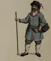 An illustration from The costume of the Russian Empire, illustrated by a series of seventy-three engravings / With descriptions in English and French. (1803)