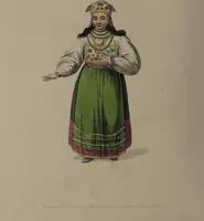 An illustration from The costume of the Russian Empire, illustrated by a series of seventy-three engravings / With descriptions in English and French. (1803)