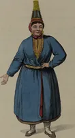 An illustration from The costume of the Russian Empire, illustrated by a series of seventy-three engravings / With descriptions in English and French. (1803)
