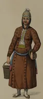 An illustration from The costume of the Russian Empire, illustrated by a series of seventy-three engravings / With descriptions in English and French. (1803)