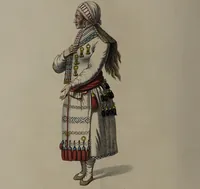Picture 14 of 60 from The costume of the Russian Empire, illustrated by a series of seventy-three engravings / With descriptions in English and French. (1803), leaf 88
