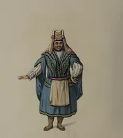 An illustration from The costume of the Russian Empire, illustrated by a series of seventy-three engravings / With descriptions in English and French. (1803)
