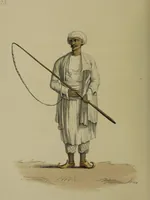 An illustration from The costume of Indostan, elucidated by sixty coloured engravings; with descriptions in English and French, taken in the years 1798 and 1799 / By Balt. Solvyns. (1804)