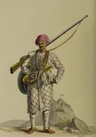 An illustration from The costume of Indostan, elucidated by sixty coloured engravings; with descriptions in English and French, taken in the years 1798 and 1799 / By Balt. Solvyns. (1804)