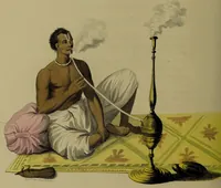 An illustration from The costume of Indostan, elucidated by sixty coloured engravings; with descriptions in English and French, taken in the years 1798 and 1799 / By Balt. Solvyns. (1804)