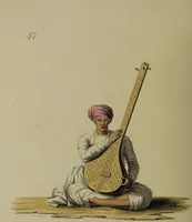 Picture 40 of 50 from The costume of Indostan, elucidated by sixty coloured engravings; with descriptions in English and French, taken in the years 1798 and 1799 / By Balt. Solvyns. (1804), leaf 204