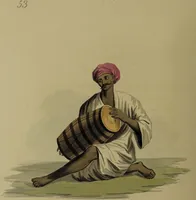 An illustration from The costume of Indostan, elucidated by sixty coloured engravings; with descriptions in English and French, taken in the years 1798 and 1799 / By Balt. Solvyns. (1804)