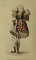 An illustration from The costume of Indostan, elucidated by sixty coloured engravings; with descriptions in English and French, taken in the years 1798 and 1799 / By Balt. Solvyns. (1804)