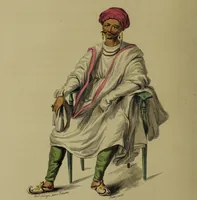 An illustration from The costume of Indostan, elucidated by sixty coloured engravings; with descriptions in English and French, taken in the years 1798 and 1799 / By Balt. Solvyns. (1804)