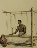 An illustration from The costume of Indostan, elucidated by sixty coloured engravings; with descriptions in English and French, taken in the years 1798 and 1799 / By Balt. Solvyns. (1804)