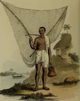 Picture 8 of 50 from The costume of Indostan, elucidated by sixty coloured engravings; with descriptions in English and French, taken in the years 1798 and 1799 / By Balt. Solvyns. (1804), leaf 52