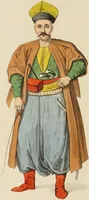 An illustration from The costume of Turkey / illustrated by a series of engravings; with descriptions in English and French. (1802)