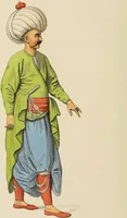An illustration from The costume of Turkey / illustrated by a series of engravings; with descriptions in English and French. (1802)