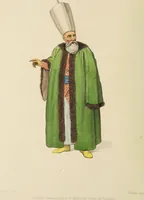 An illustration from The costume of Turkey / illustrated by a series of engravings; with descriptions in English and French. (1802)