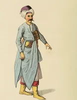 An illustration from The costume of Turkey / illustrated by a series of engravings; with descriptions in English and French. (1802)