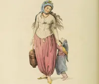 An illustration from The costume of Turkey / illustrated by a series of engravings; with descriptions in English and French. (1802)