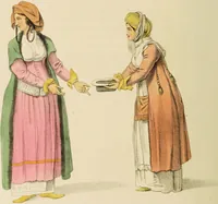An illustration from The costume of Turkey / illustrated by a series of engravings; with descriptions in English and French. (1802)