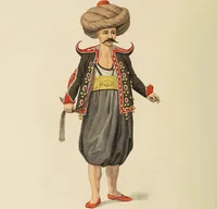 An illustration from The costume of Turkey / illustrated by a series of engravings; with descriptions in English and French. (1802)