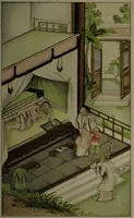 An illustration from The Chinese opium smoker. Twelve illustrations; facsimiles of native drawings / with a translation of the original Chinese text accompanying them, and appendices. (1881)