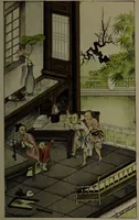 An illustration from The Chinese opium smoker. Twelve illustrations; facsimiles of native drawings / with a translation of the original Chinese text accompanying them, and appendices. (1881)