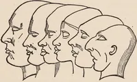 An illustration from How to learn phrenology : with hints as to the study of character / by L.N. Fowler. (1886)