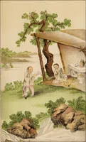 An illustration from The Chinese opium smoker : Twelve coloured illustrations showing the ruin which our opium trade with China is bringing upon that country. (1875)