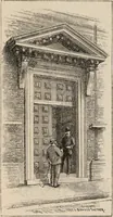 An illustration from The story of Sir Walter Ralegh : and A day in a tobacco factory / by Joseph Hatton ; illustrated by John Wallace. (1893)