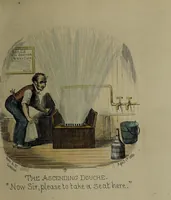 Picture 10 of 13 from Pleasures of the water cure / by a patient who has been well drench'd and wrench'd and restored to health. (1860), leaf 11