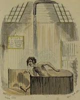 Picture 9 of 13 from Pleasures of the water cure / by a patient who has been well drench'd and wrench'd and restored to health. (1860), leaf 9
