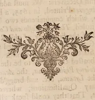 An illustration from The Count de Gabalis: being a diverting history of the Rosicrucian doctrine of spirits, viz. slyphs, salamanders, gnomes, and dæmons; shewing their various influences upon human bodies. Done from the Paris edition. To which is prefixed, Monsieur Bayle's account of this work: and of the sect of Rosicrucians ... / [ Villars]. (1714)