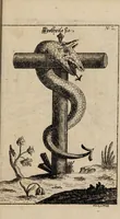 An illustration from R. Abrahami Eleazaris Uraltes chymisches Werk, welches ehedessen von dem Autore Theils in lateinischer und arabischer, Theils auch in chaldäischer und syrischer Sprache geschrieben, nachmahls von einem Anonymo in unsere deutsche Muttersprache übersetzet. Nun aber nebst zugehörigen Kupfern, Figuren ... ingleichen einigen philosophischen Regeln von dem Steine der Weisen zu Nutz und Gebrauch aller Liebhaber der edlen Hermetischen Philosophie, in II. Theilen zum öffentlichen Druck befördert worden durch Iulium Gervasium Schwartzburgicum, P. M. & I. P. E / [Abraham Eleazar]. (1760)