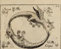 Picture 52 of 61 from R. Abrahami Eleazaris Uraltes chymisches Werk, welches ehedessen von dem Autore Theils in lateinischer und arabischer, Theils auch in chaldäischer und syrischer Sprache geschrieben, nachmahls von einem Anonymo in unsere deutsche Muttersprache übersetzet. Nun aber nebst zugehörigen Kupfern, Figuren ... ingleichen einigen philosophischen Regeln von dem Steine der Weisen zu Nutz und Gebrauch aller Liebhaber der edlen Hermetischen Philosophie, in II. Theilen zum öffentlichen Druck befördert worden durch Iulium Gervasium Schwartzburgicum, P. M. & I. P. E / [Abraham Eleazar]. (1760), leaf 311
