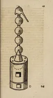 An illustration from R. Abrahami Eleazaris Uraltes chymisches Werk, welches ehedessen von dem Autore Theils in lateinischer und arabischer, Theils auch in chaldäischer und syrischer Sprache geschrieben, nachmahls von einem Anonymo in unsere deutsche Muttersprache übersetzet. Nun aber nebst zugehörigen Kupfern, Figuren ... ingleichen einigen philosophischen Regeln von dem Steine der Weisen zu Nutz und Gebrauch aller Liebhaber der edlen Hermetischen Philosophie, in II. Theilen zum öffentlichen Druck befördert worden durch Iulium Gervasium Schwartzburgicum, P. M. & I. P. E / [Abraham Eleazar]. (1760)