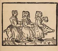 An illustration from A brief history of witchcraft : with especial reference to the witches of Northamptonshire / collected in great part from original sources. (1866)