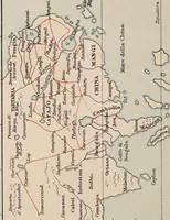 An illustration from Martin Behaim, his life and his globe / by E.G. Ravenstein ; with a facsimile of the globe printed in colours, eleven maps and seventeen illustrations. (1908)